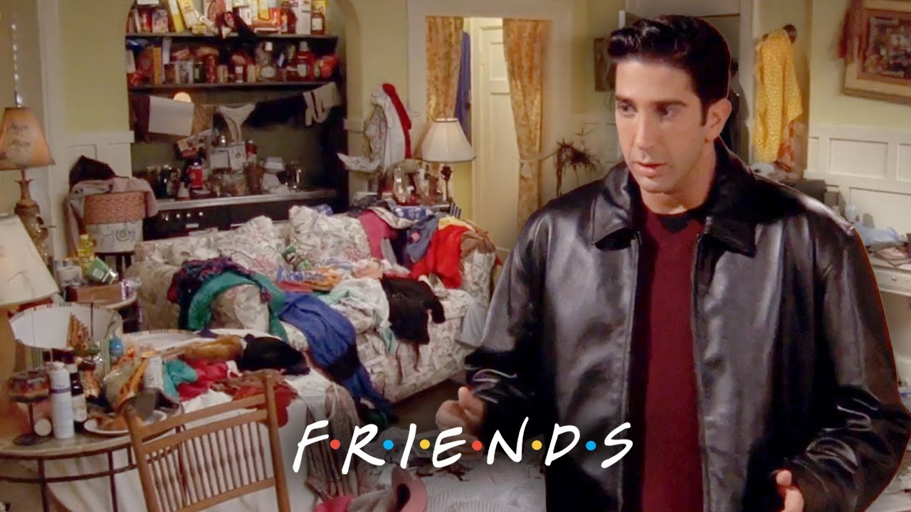 Friends-Ross and the Leather Pants Episode - YouTube