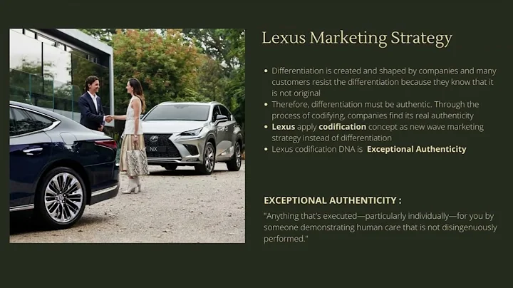 New Wave Marketing Strategy in Lexus