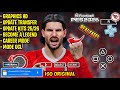 eFootball PES 2026 PPSSPP ISO No Textures &amp; No Save Data New Kits 2025/26 Real Faces &amp; Transfers