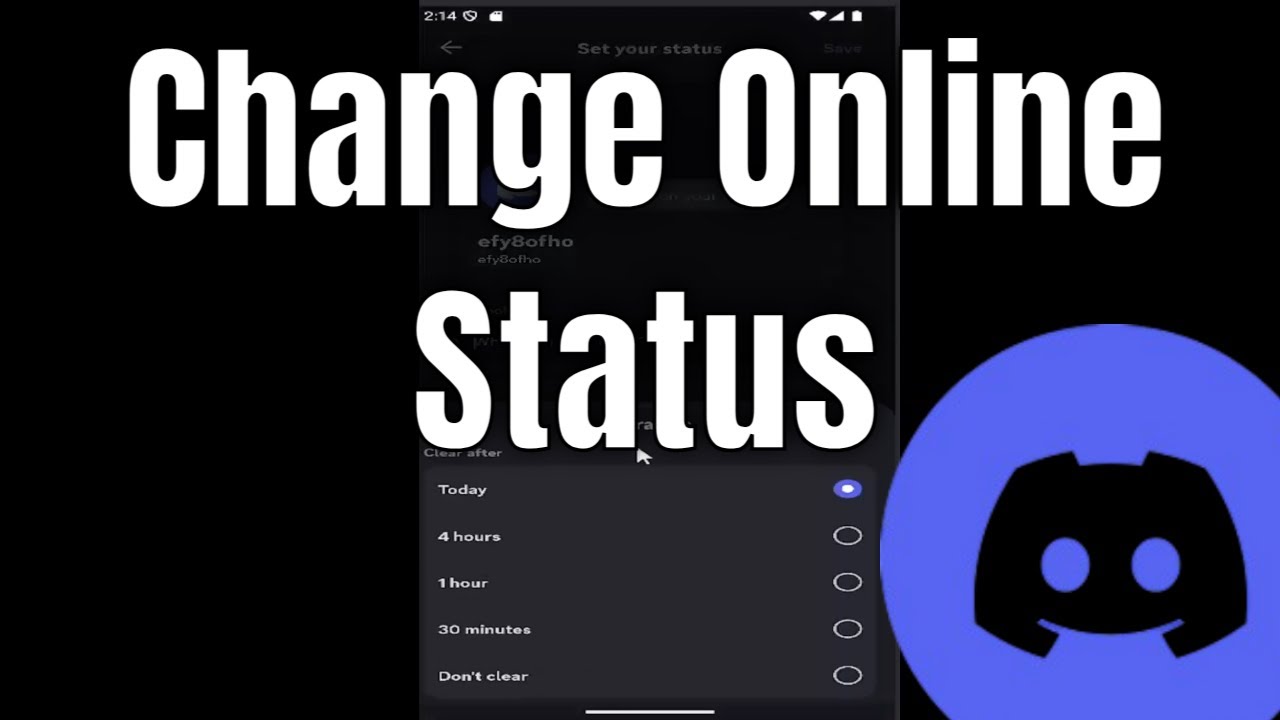 How To Change Online Status In Discord