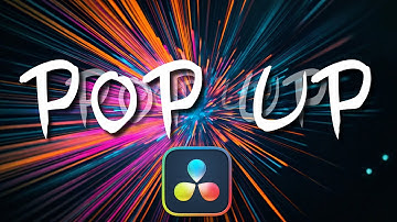 How To Create A POP UP Text EFFECT In Davinci Resolve