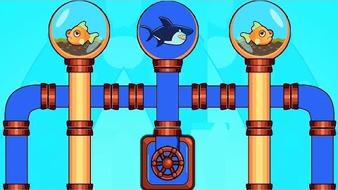 save the fish / pull the pin level android games save fish game pull the pin puzzle / android game 