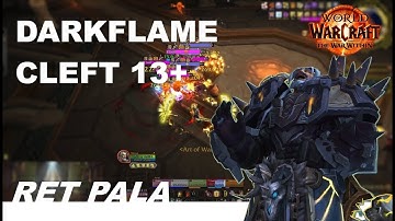 World of Warcraft The War Within | Mythic Keystone: DarkFlame Cleft 13+ (Retribution Paladin PoV)