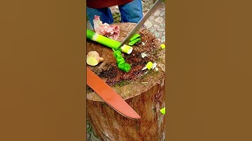 super sharp sword for cutting bamboo #shorts