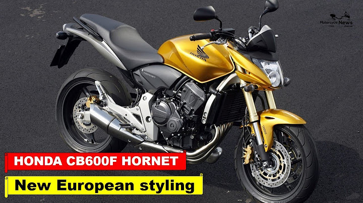 Honda cb 600 hornet 2007 review năm 2024