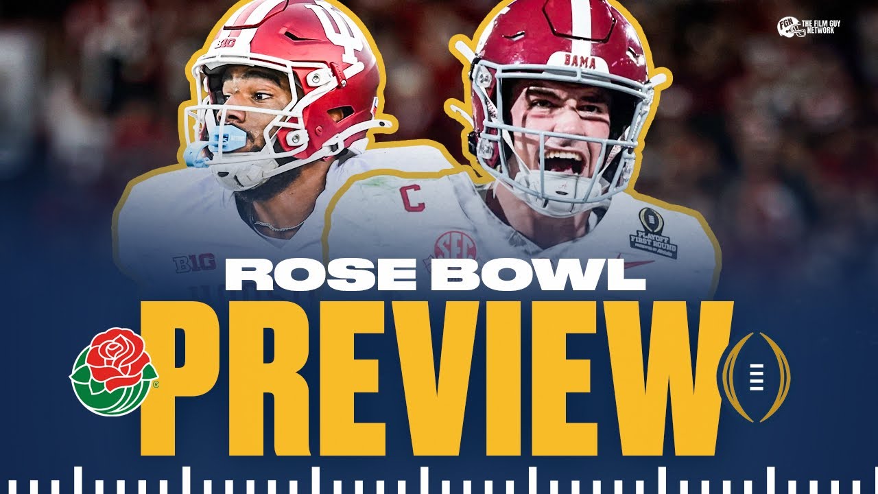 PREVIEW: Indiana vs Alabama - Rose Bowl - YouTube