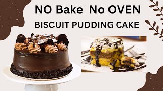 Biscuits Pudding cake   recipe biscuit pudding