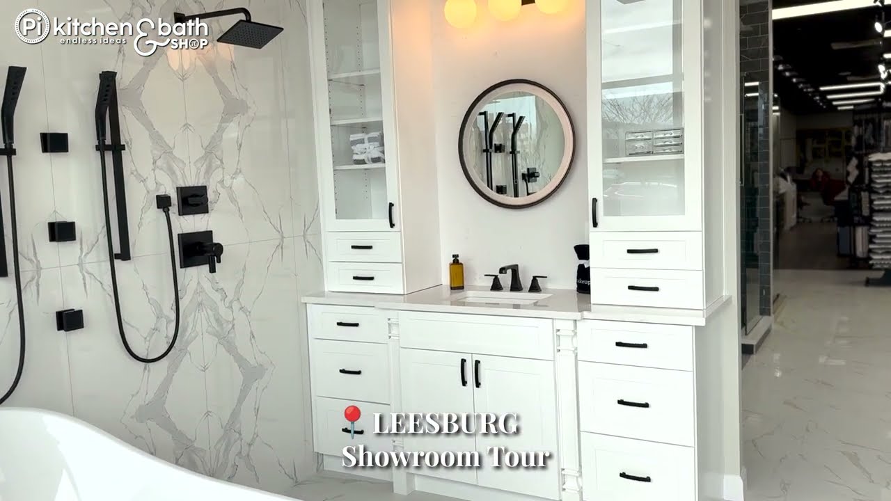 Pi Kitchen and Bath Shop Leesburg Showroom Tour - Kitchens, Baths & More!