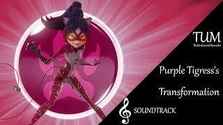 Miraculous: Purple Tigress's Transformation | Soundtrack [HQ AUDIO]