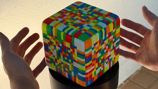 16x16 Rubik's Cube Solved in YTUWR Time! (First Solve)