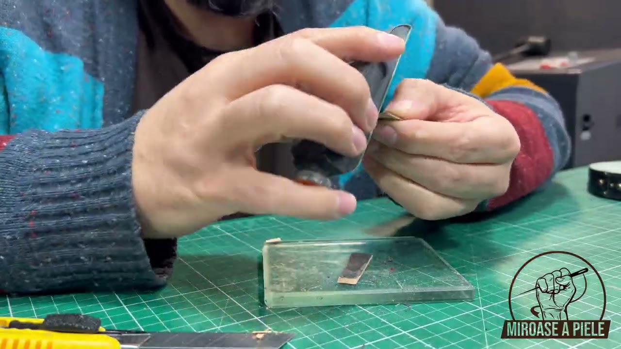 Gucci scraps turned into custom watch strap .