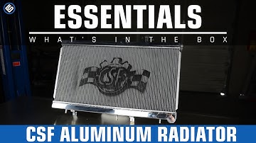 CSF Aluminum Racing Radiators - What