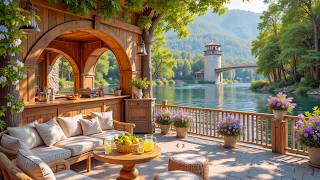 Soft Piano Music with Nature Sounds 🌿 Lakeside View for Focus & Relaxation screenshot 5