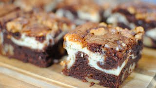 Cheesecake Layer Brownies Recipe