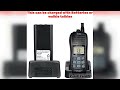 Rezension: BC-173 Tischladegerät für Icom IC-M2A IC-M2 IC-GM1600 IC-M32 IC-M31 IC-M32 IC-M33 IC-M...