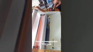 Laminasi 2 Sisi Pertama Menggunakan
