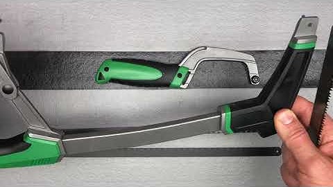 Unboxing - METAKOO Hacksaw Frame Set, Including Standard and Mini Hacksaw, 12" Replaceable Blades