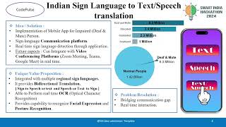 SIH24 | Indian Sign Language (ISL) to Text/Speech translation | Project screenshot 4