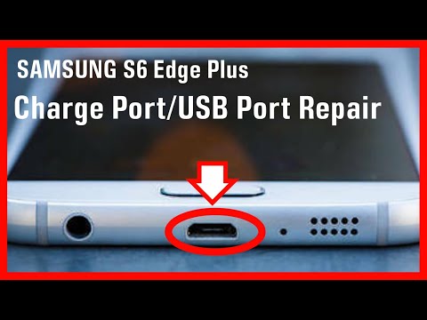 Samsung S6 Edge+ Charging Problem Fix| Galaxy S6 Charging Port Repair | S6 Edge Plus USB Port Repair