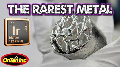 Why Iridium is the Rarest Metal in Earth