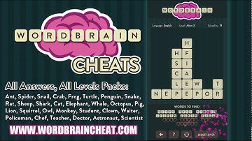 WordBrain Alien 3 Cheats | WordBrain Cheats | Alien 3 Answer