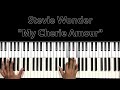 Stevie Wonder "My Cherie Amour" Piano Tutorial