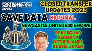 Save Data Newcastle Close Transfer Updates Football Manager 2022 Mobile