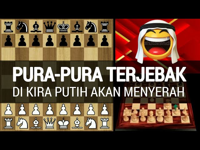 MENGENASKAN ! Di kira putih akan menyerah dengan jebakan hitam ini class=