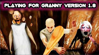 Playing As Granny In Granny v1.8 Full Gameplay