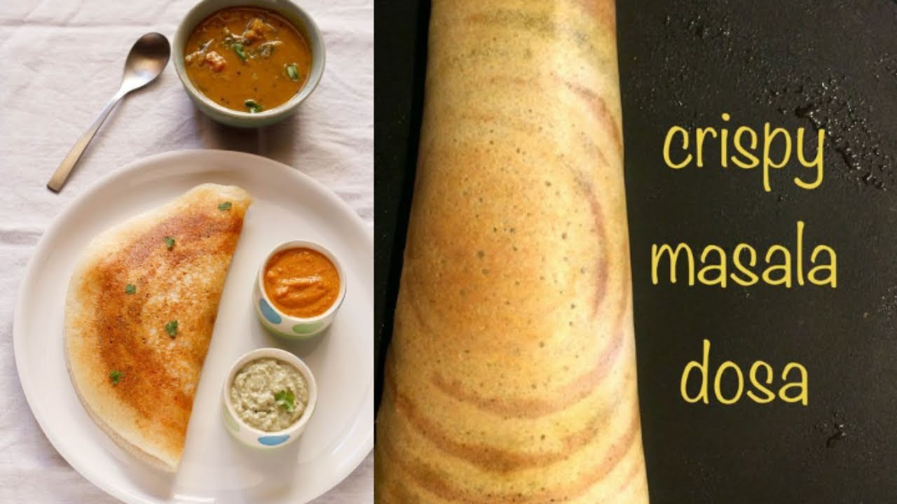 Masala Dosa Recipe |Indian Recipe | Food Amateurs - YouTube