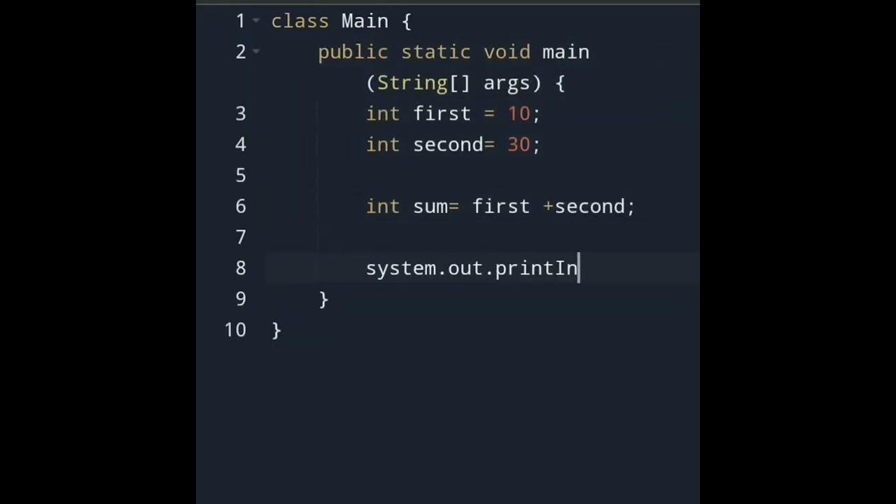 Java Program to Add Two Integers In 50X Speed 🥵 #education #fun #shorts ...