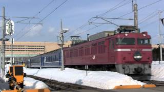 2012/3/9(Fri)　寝台特急日本海　新青森駅発車　EF81-106号機