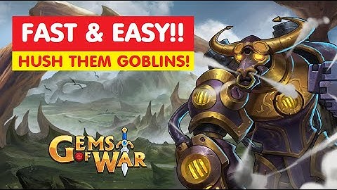 Gems of War The Goblin Horde World Event! Best Fast NO MYTHIC Team?