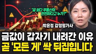 "사상 초유의 사건 발생했다" 오늘 금값 떨어진 진짜 이유 곧 상상도 못할 일 벌 어진다 (박은정 감정평가사 / 1부)