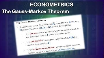 The Gauss-Markov Theorem
