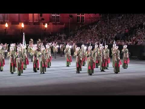 Jordanian Armed Forces Band And Royal Jordanian Honor Guard Silent Drill Team At Basel Tattoo 2025  Jordanian Armed Forces Band And Royal Jordanian Honor Guard Silent Drill Team At Basel Tattoo 2025