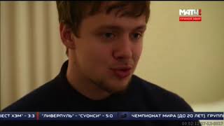 Artemy Panarin talks about the Russian coach Valery Bragin. [Match TV recap]