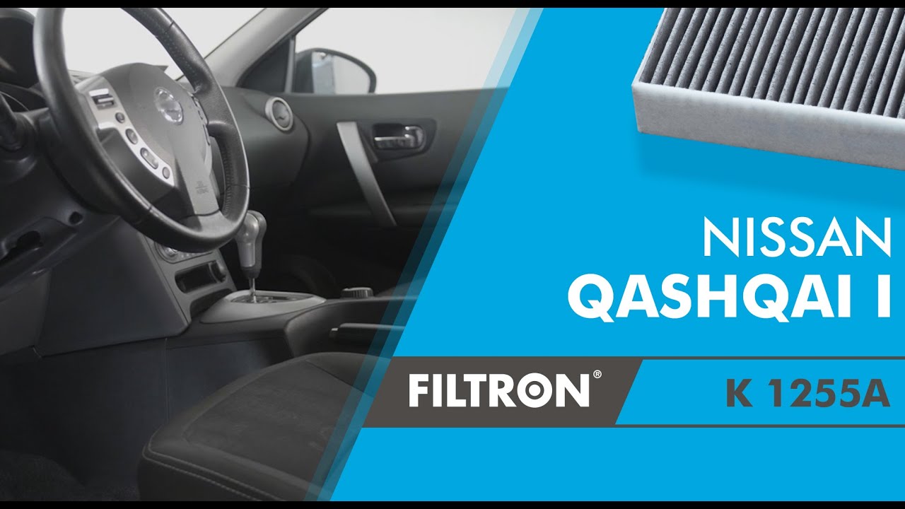 Jak wymienić filtr kabinowy? Nissan Qashqai I The