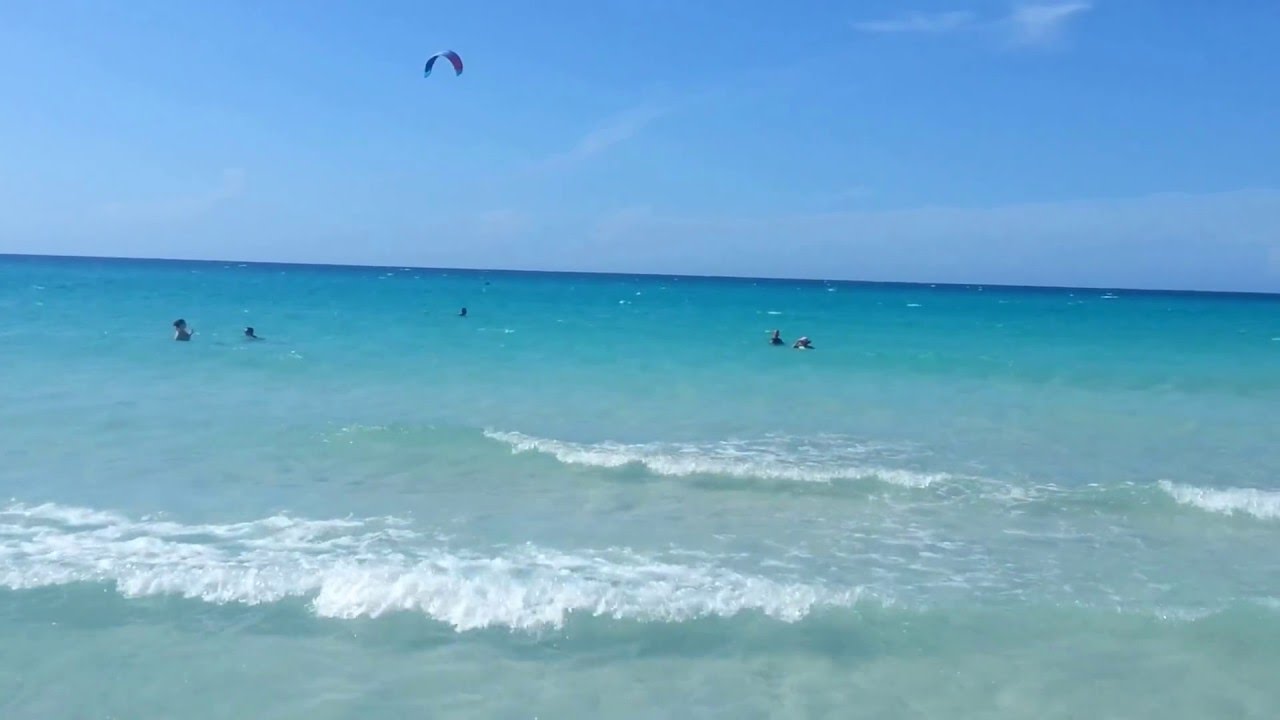 kitesurfing in varadero - YouTube