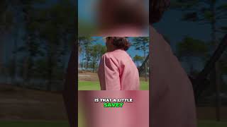 Unreal Golf Shot Lands Inches from the Flag! 🤯⛳ #shorts