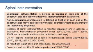 CPT Coding guidelines for surgery   Musculoskeletal system Part 3D