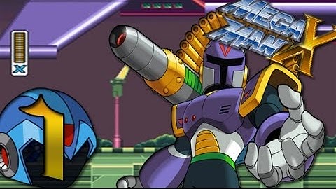 Megaman X - Intro Stage Walkthrough 100% Part 1