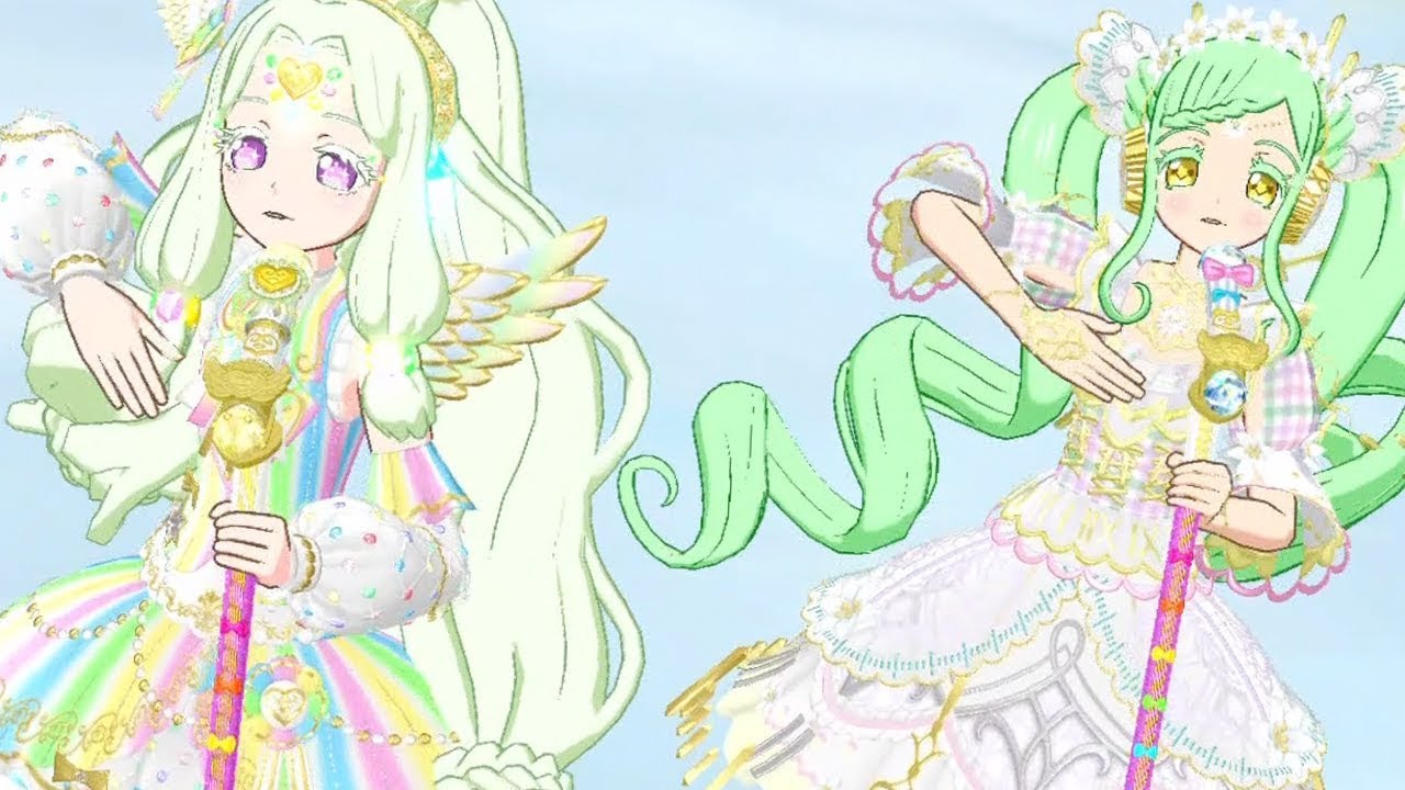 プリパラ ずっトモ！アイドルペアモード「Girl's Fantasy」［めがみの