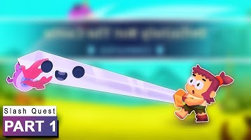 Slash Quest! - iOS Gameplay Walkthrough Part 1 - Definitely Not The Castle