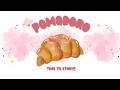  25 Minute focus timer l with lofi music l perfect for ADHD 😉l Pink noise 🩷 l Croissant 🥐