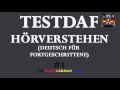 TestDaF Prüfung Hörverstehen #1