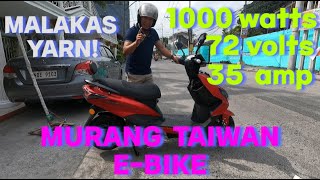 MURANG QUALITY TAIWAN E-BIKE | 1000 WATTS