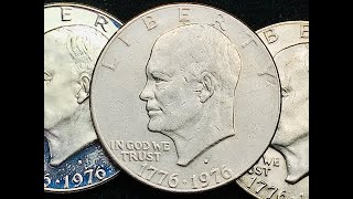 1776 - 1976 Bicentennial Eisenhower Dollar