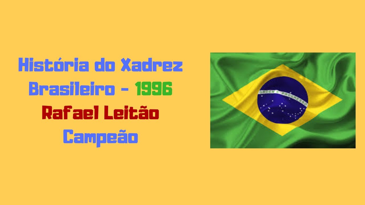 Xadrez Piraí: 10 PERGUNTAS PARA GM RAFAEL LEITÃO.