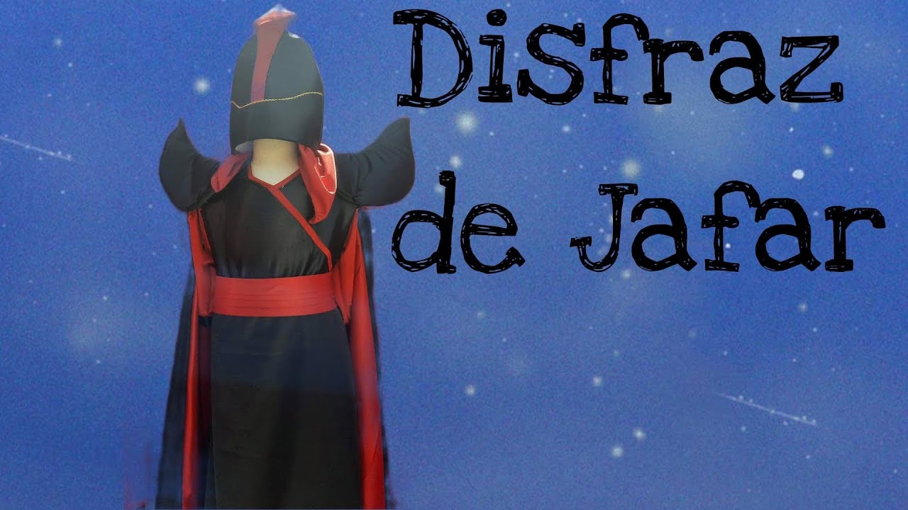 DIY Como hacer el disfraz de jafar de aladin - YouTube